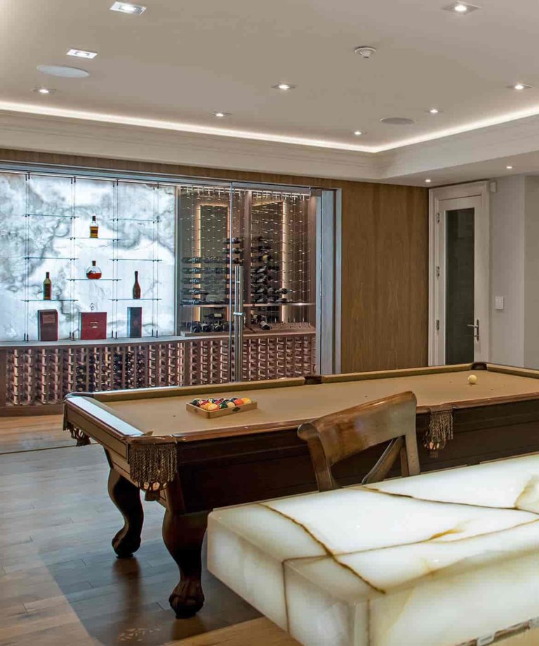 CABLE WINE SYSTEMS Luxury Floating Cable Wine Racking Systems