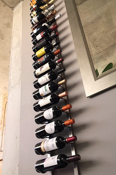 floating wine racks